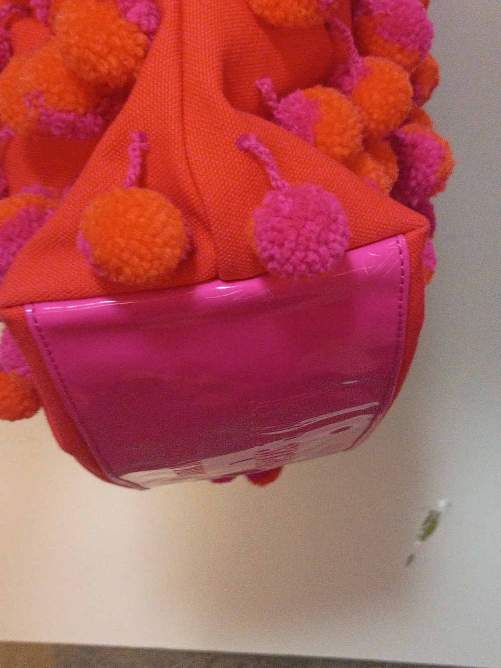 kate spade Pink Jump For Joy Orange And Pink Tote - Picture 6 of 11